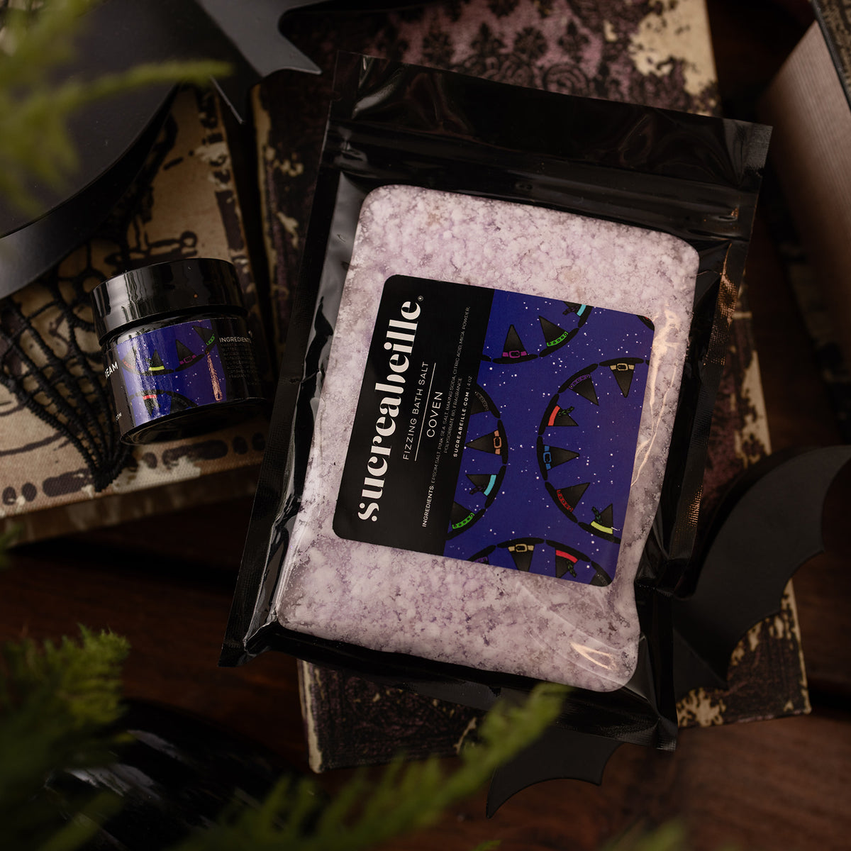 Coven Fizzing Bath Salt and 1oz Buttercream Lotion *Retires October 31st