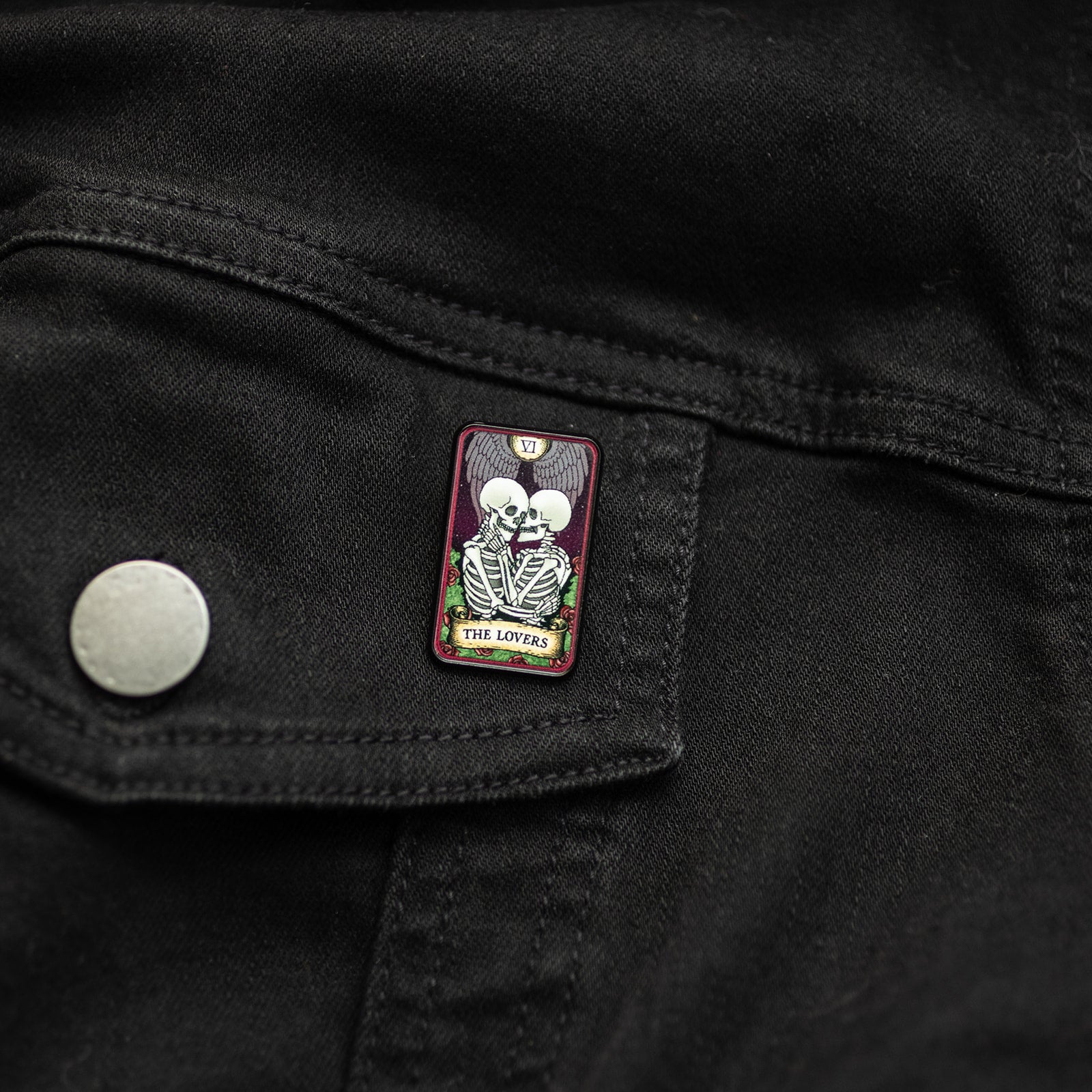 The Lovers Enamel Pin