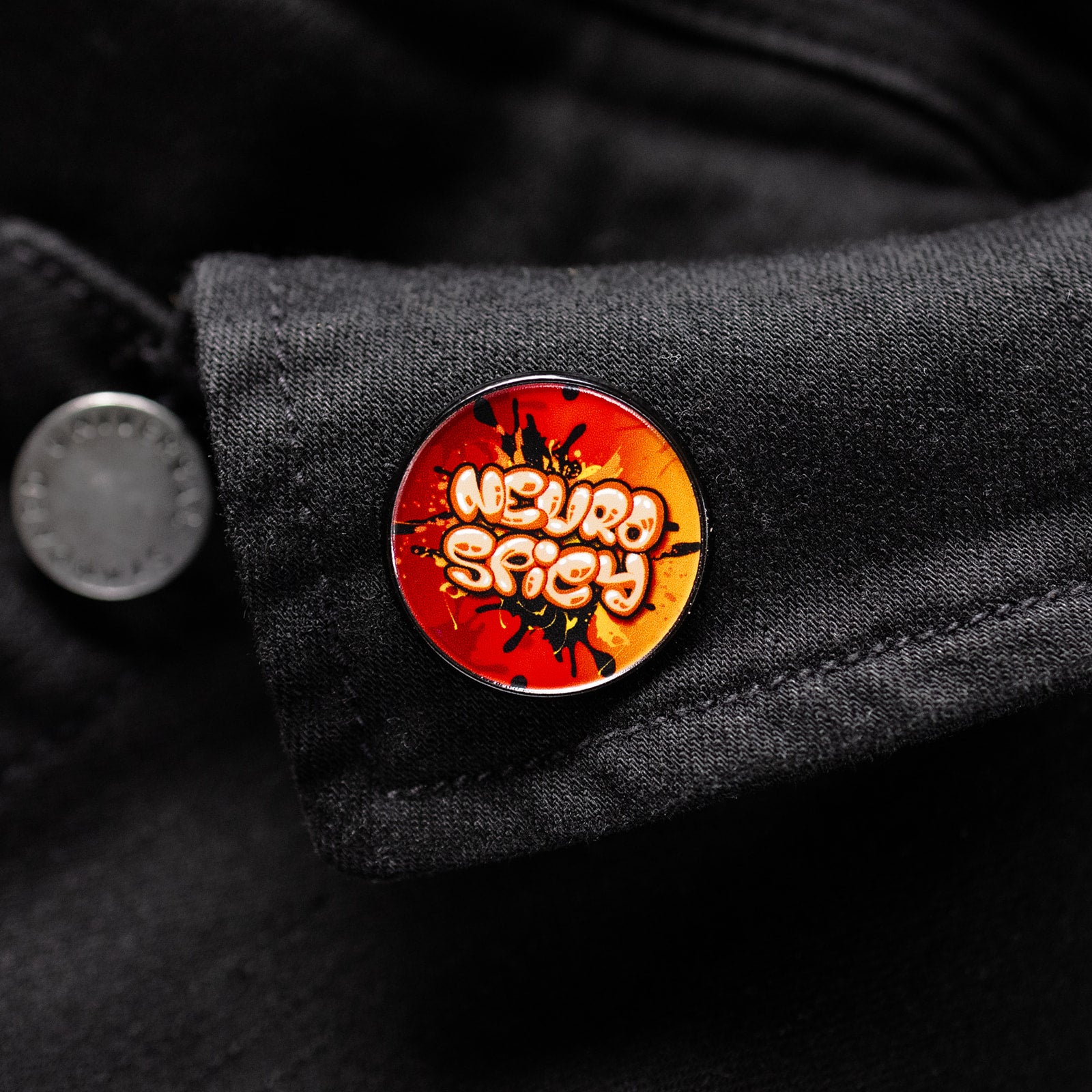 Neurospicy Enamel Pin