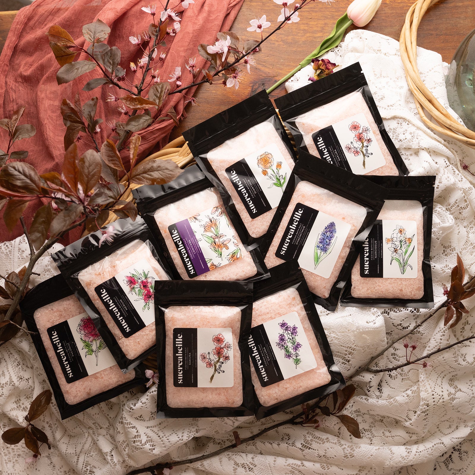 Superbloom Fizzing Bath Salts *Retires April 27th