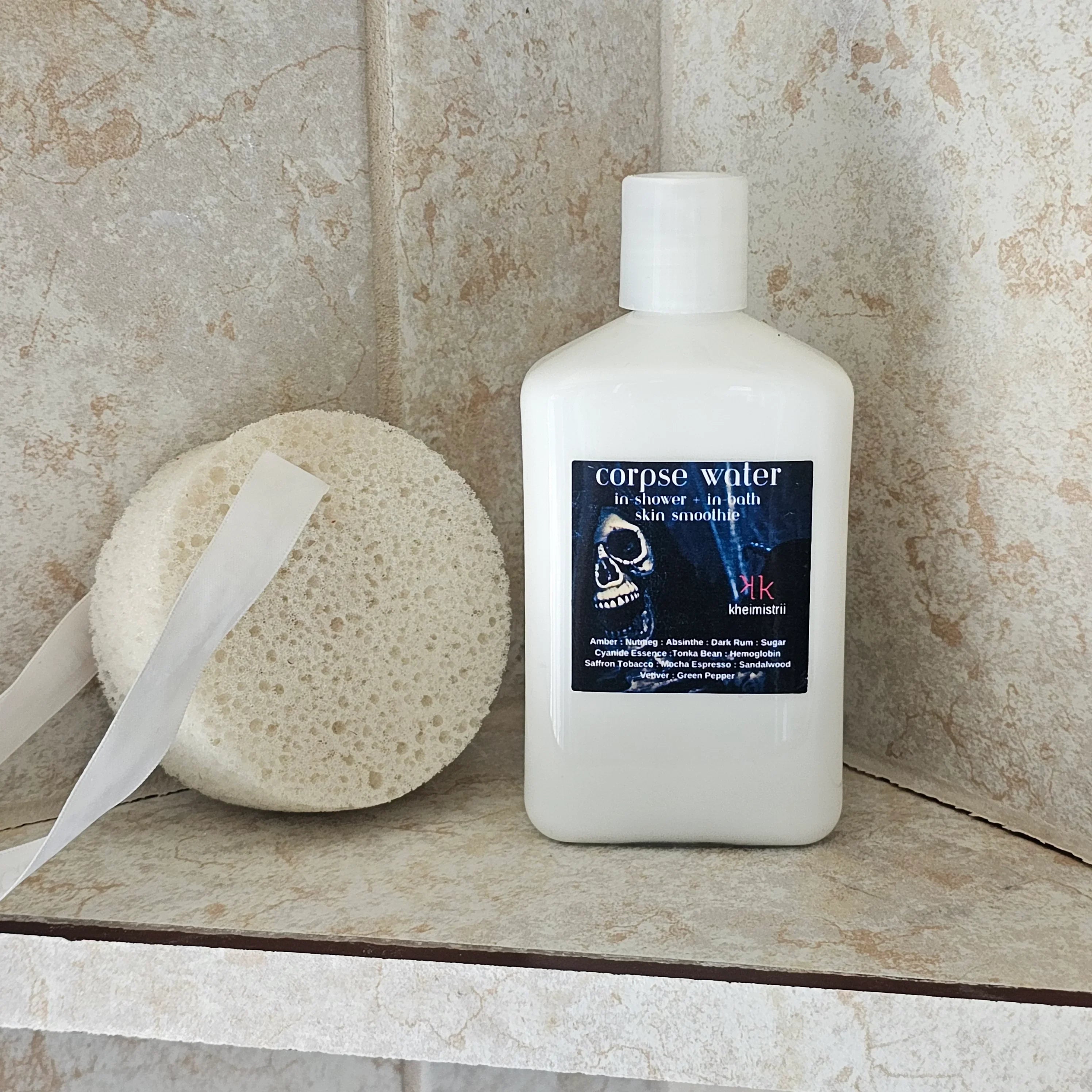 Corpse Water In-Shower + In-Bath Skin Smoothie by Kheimistrii