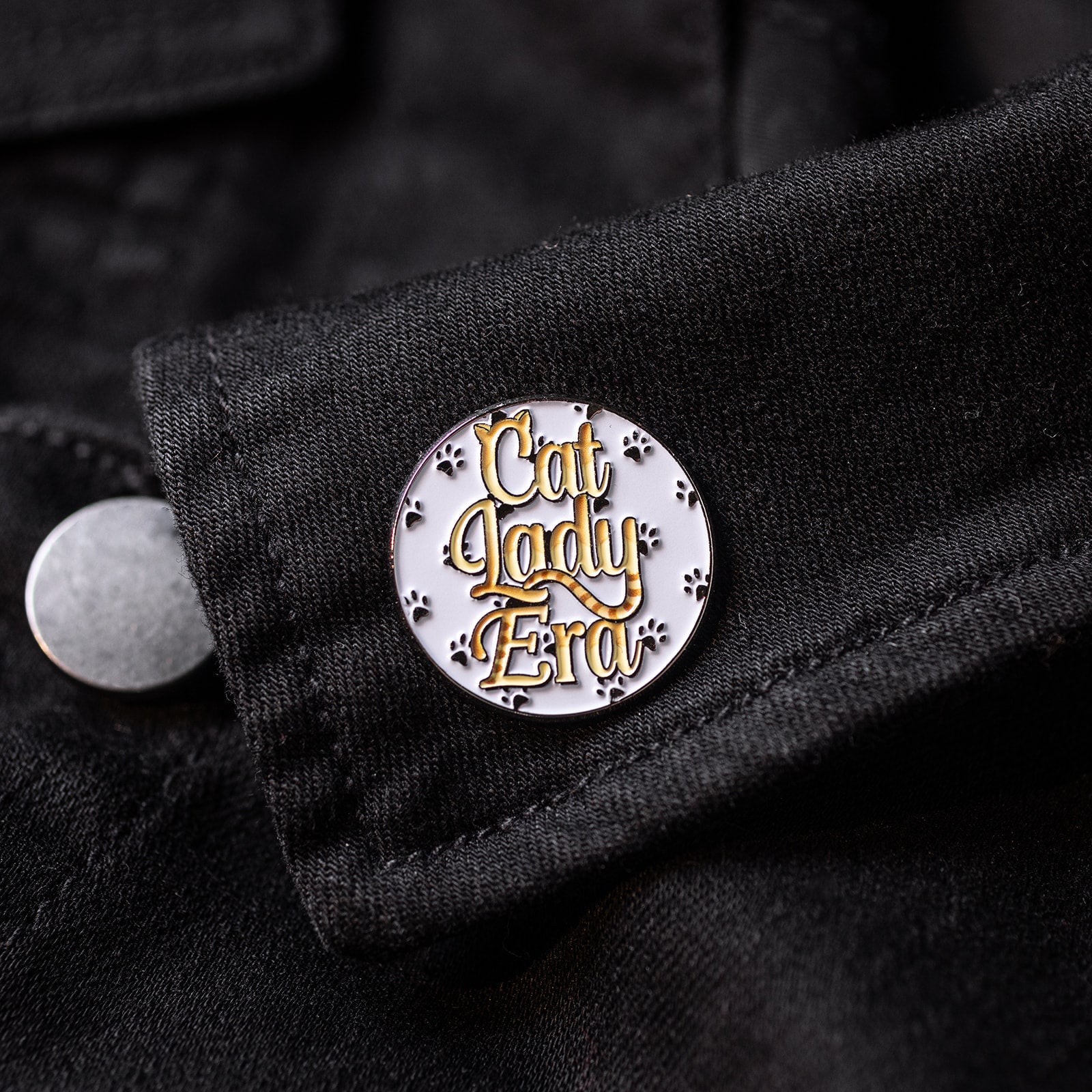 Cat Lady Era Enamel Pin