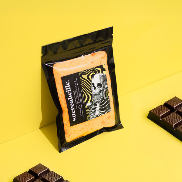Chocolate Lemon Truffle Fizzing Bath Salt *Retires May 31st