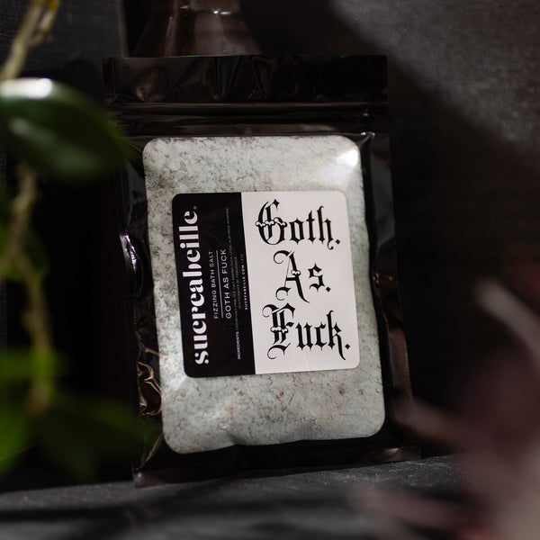 Goth As Fuck Fizzing Bath Salt *Retires May 31st