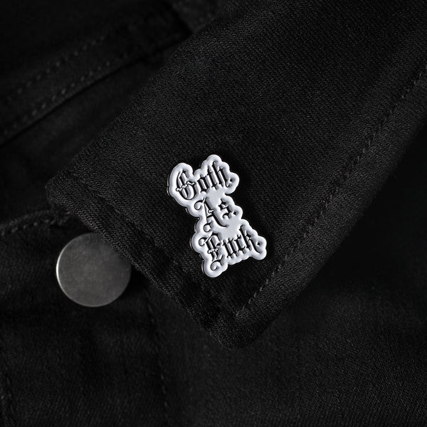 Goth As Fuck Enamel Pin