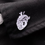 Broken Heart Enamel Pin