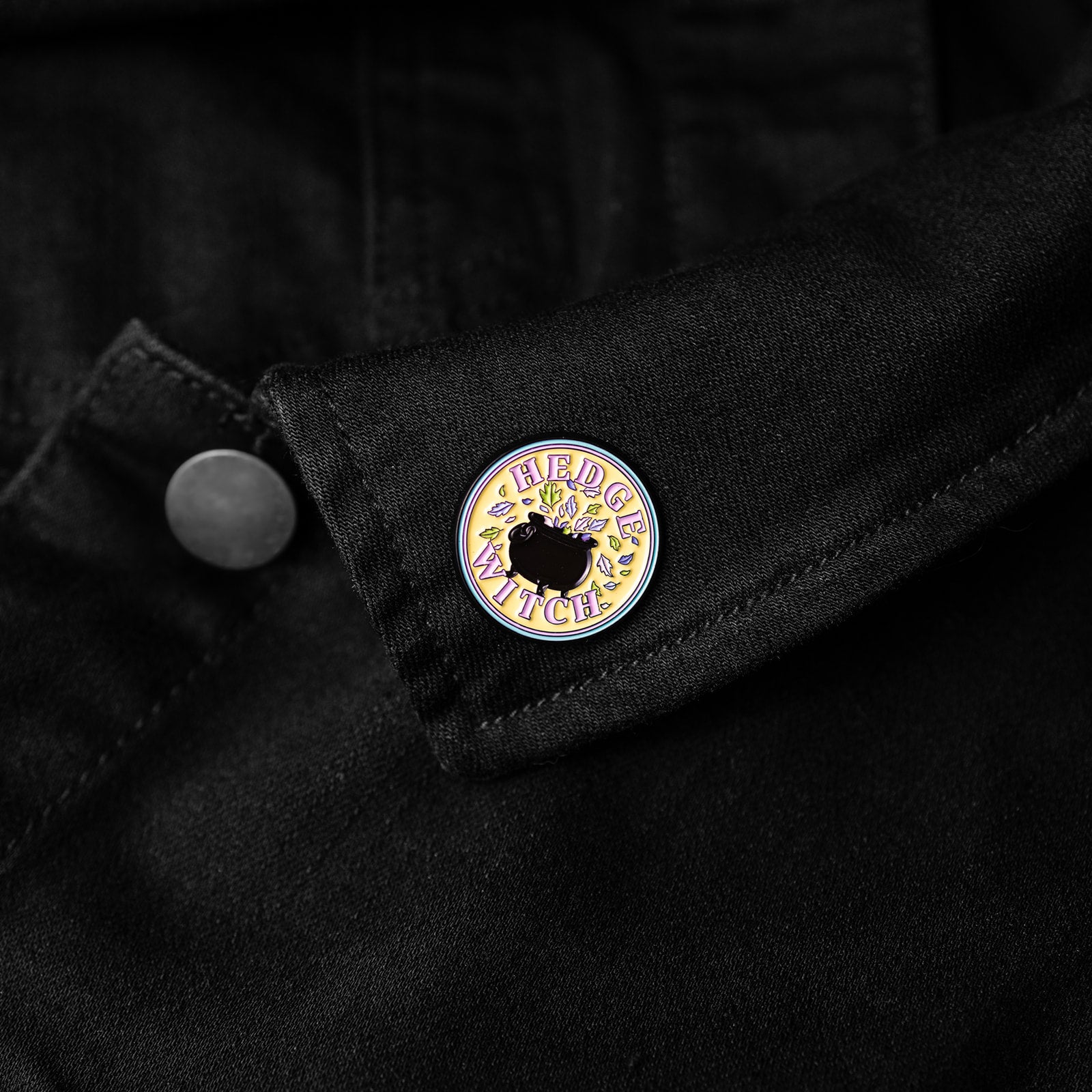 Hedge Witch Enamel Pin