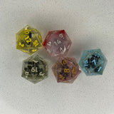 Sucreabeille Bee D20 Dice by Dicey Dice