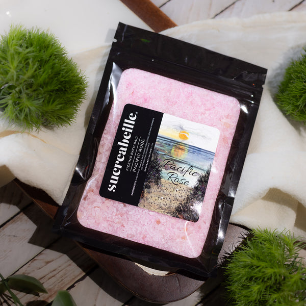 Pacific Rose Fizzing Bath Salt
