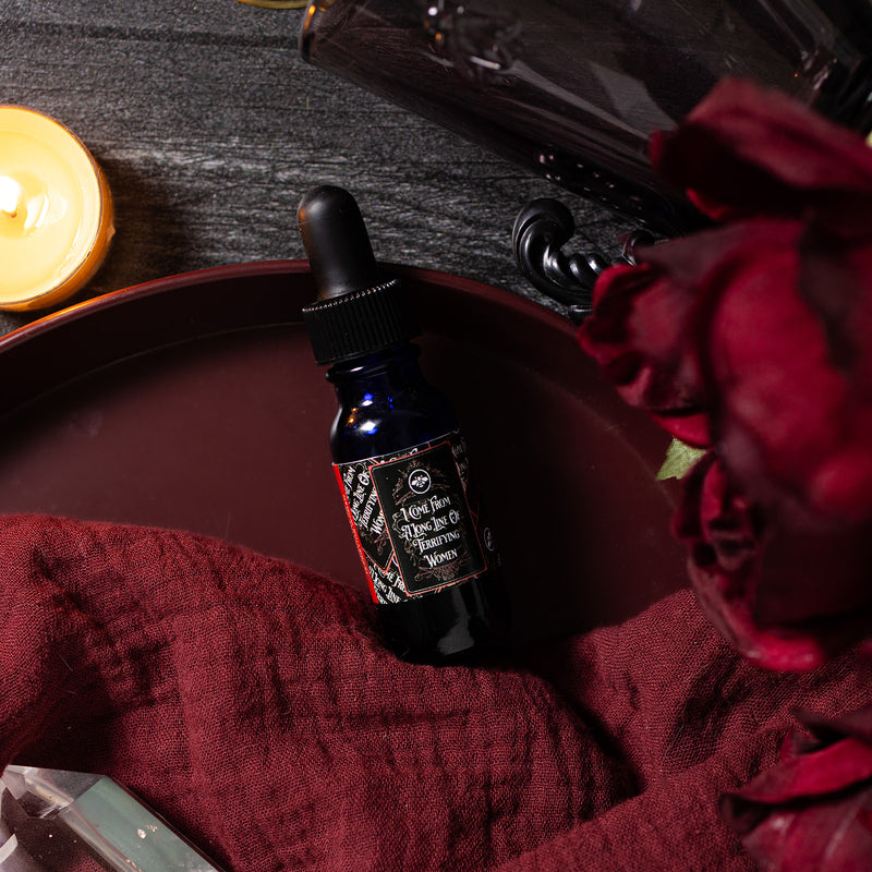 I Come From A Long Line Of Terrifying Women 1/2oz Hair and Body Oil *Retires 12/13