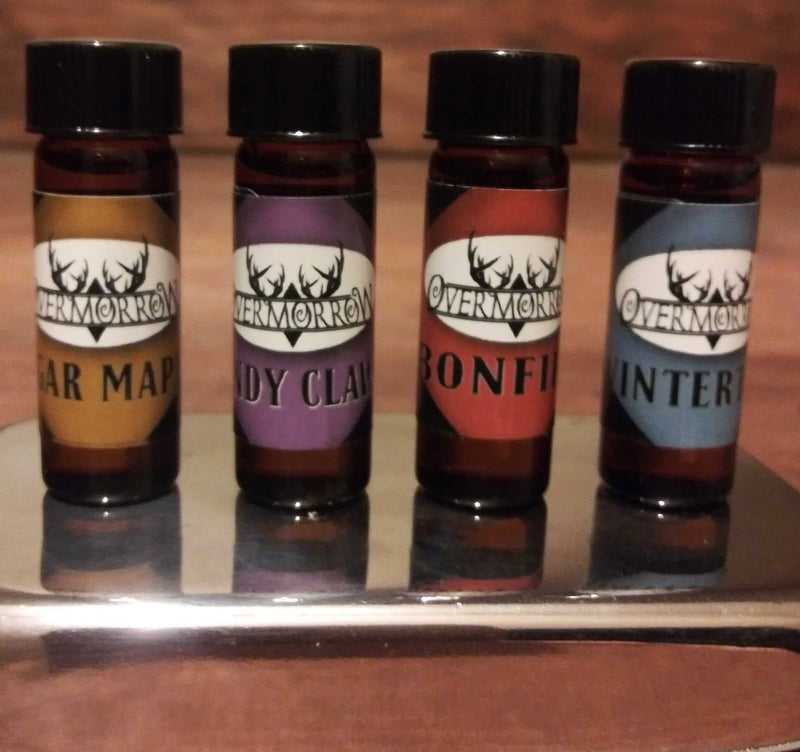 Perfume oils by Overmorrow - from the creator of Sucreabeille's bath and body products