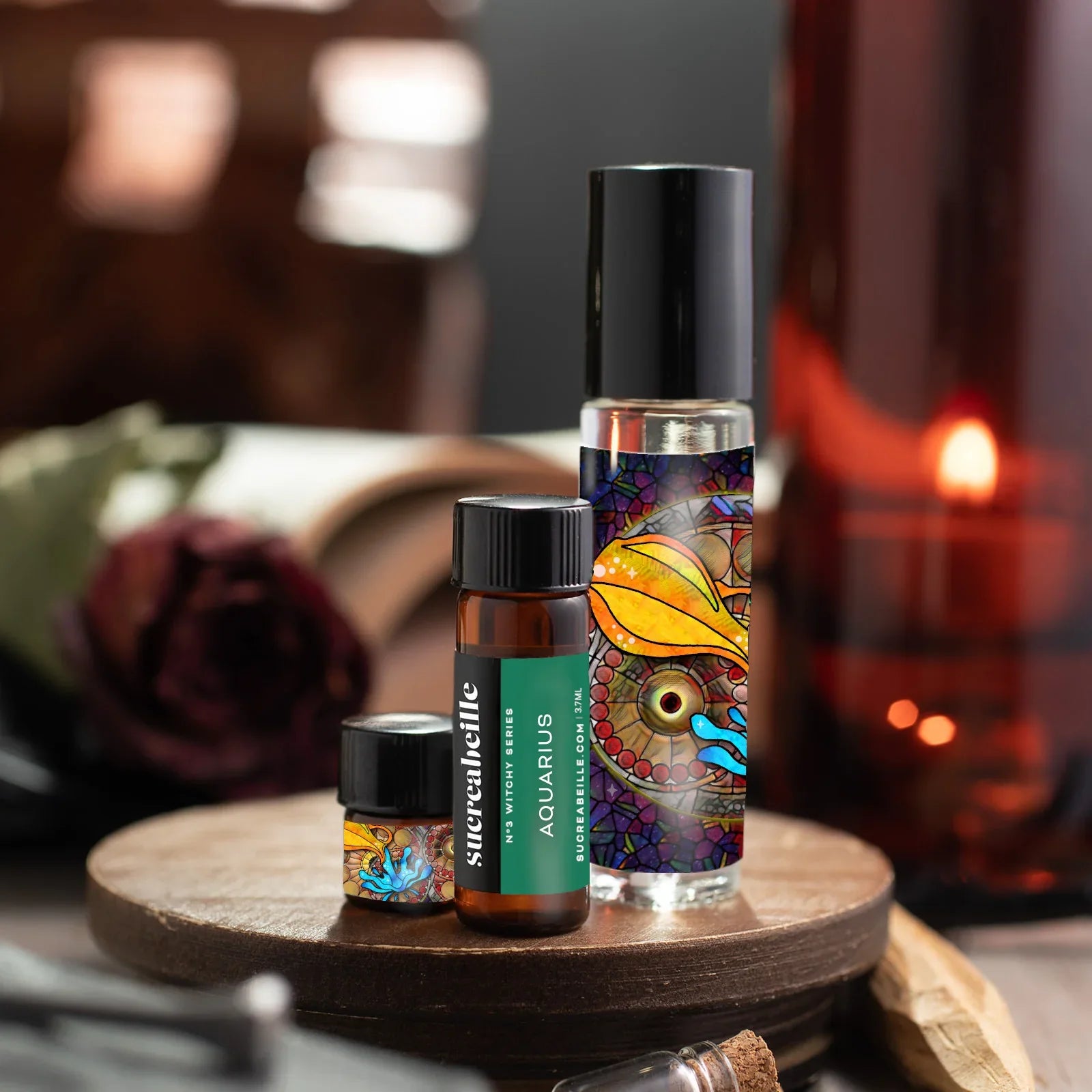 Divine Cross 真冬の精霊 セルジューク TOP8箔 SEC SACRE NOIR - Midwinter Fragrance of THE HOLLY KING - House of