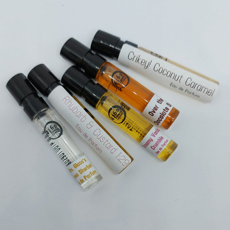 Candy Shop Set of 5 2.25ml EDP Samples from 4160Tuesdays