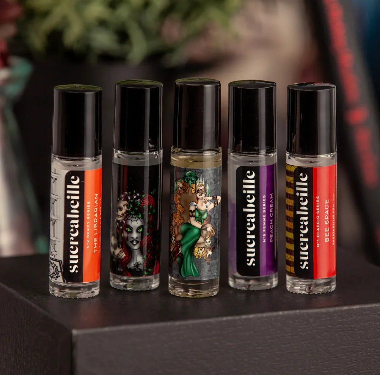 Set of 5 10ml rollerballs