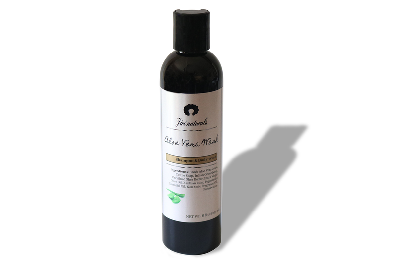 Aloe vera shampoo and body wash by Jiri Naturals