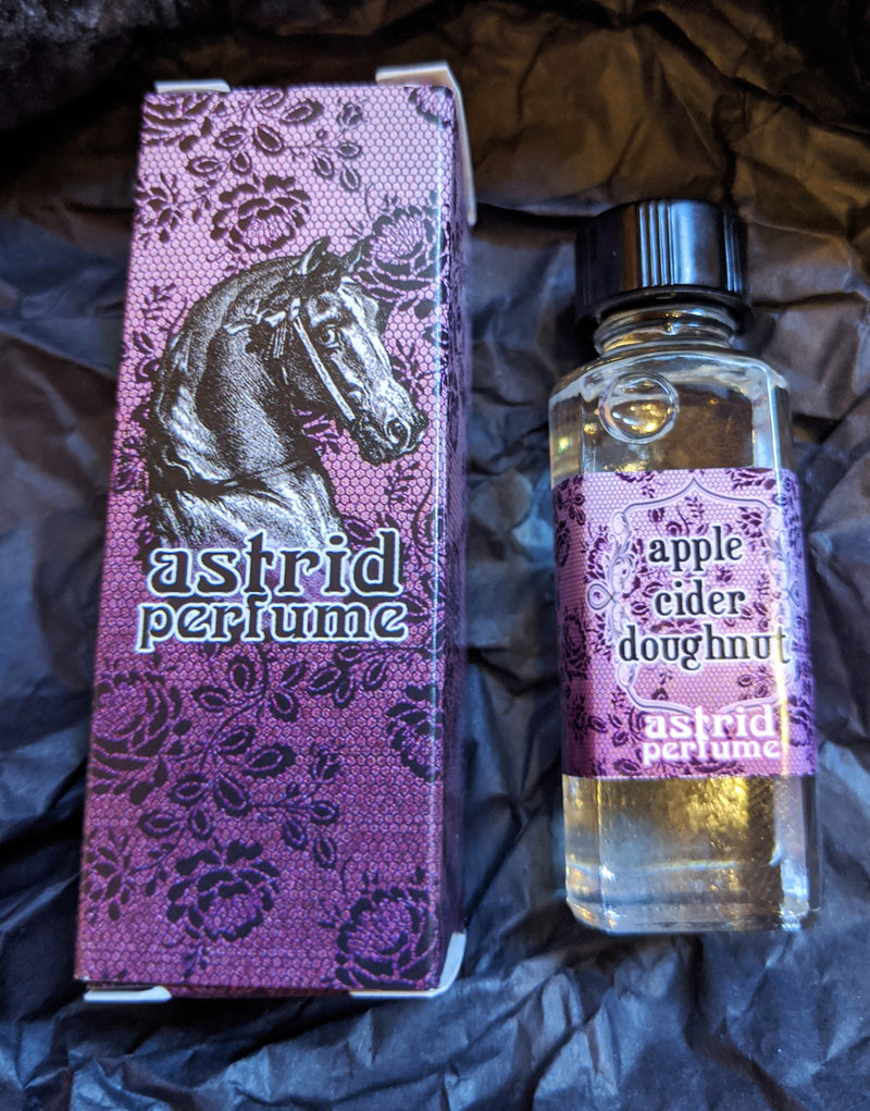 Apple Cider Doughnut 8ml perfume from Astrid Perfume, returning as a Suc exclusive!