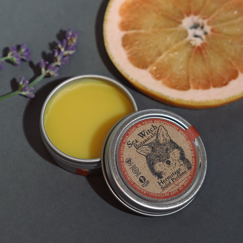 Hermitage solid perfume from Sea Witch Botanicals