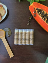 Papaya Honey Organic lip balm by Mint and Ocean